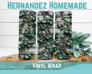 Leaf Wall 3D Vinyl Pattern
